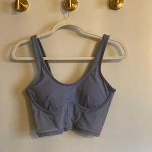 Alo Yoga Airbrush Mesh Corset Tank